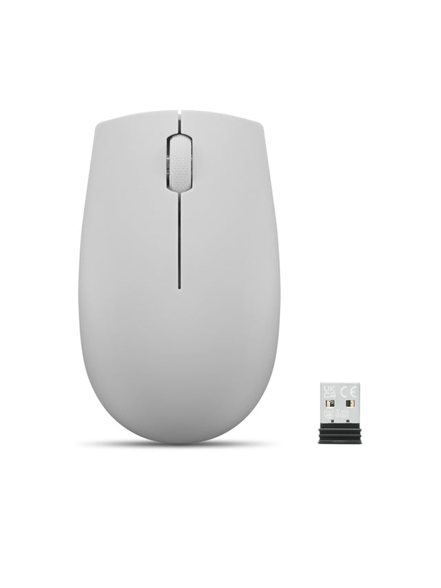Souris sans fil LENOVO 300 - Compacte - Autonomie longue durée - Gris