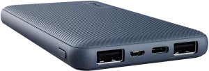 Batterie externe USB Trust Primo Ultra Thin - 10000mAh (Bleu)