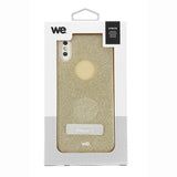 We coque de protection PAILLETTES APPLE IPHONE X Or