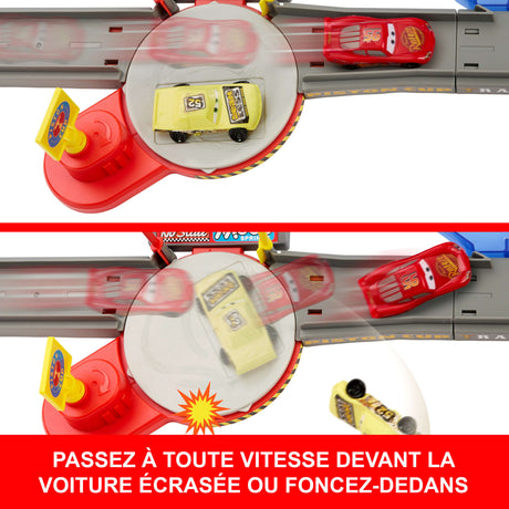 Cars - Piste crash et cascades - Mattel - JHL42