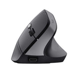 Souris sans fil ergonomique Trust Bayo II (Noir)