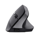 Souris sans fil ergonomique Trust Bayo II (Noir)