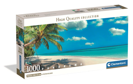 CLEMENTONI - Compact 1000 pieces Panorama - Swinging by the Oc