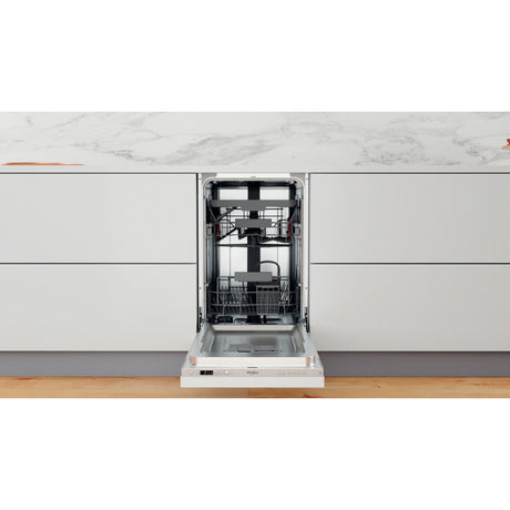 Lave-vaisselle tout encastrable WHIRLPOOL WSIC3M27C - 10 couverts - Induction - L45cm - 47dB
