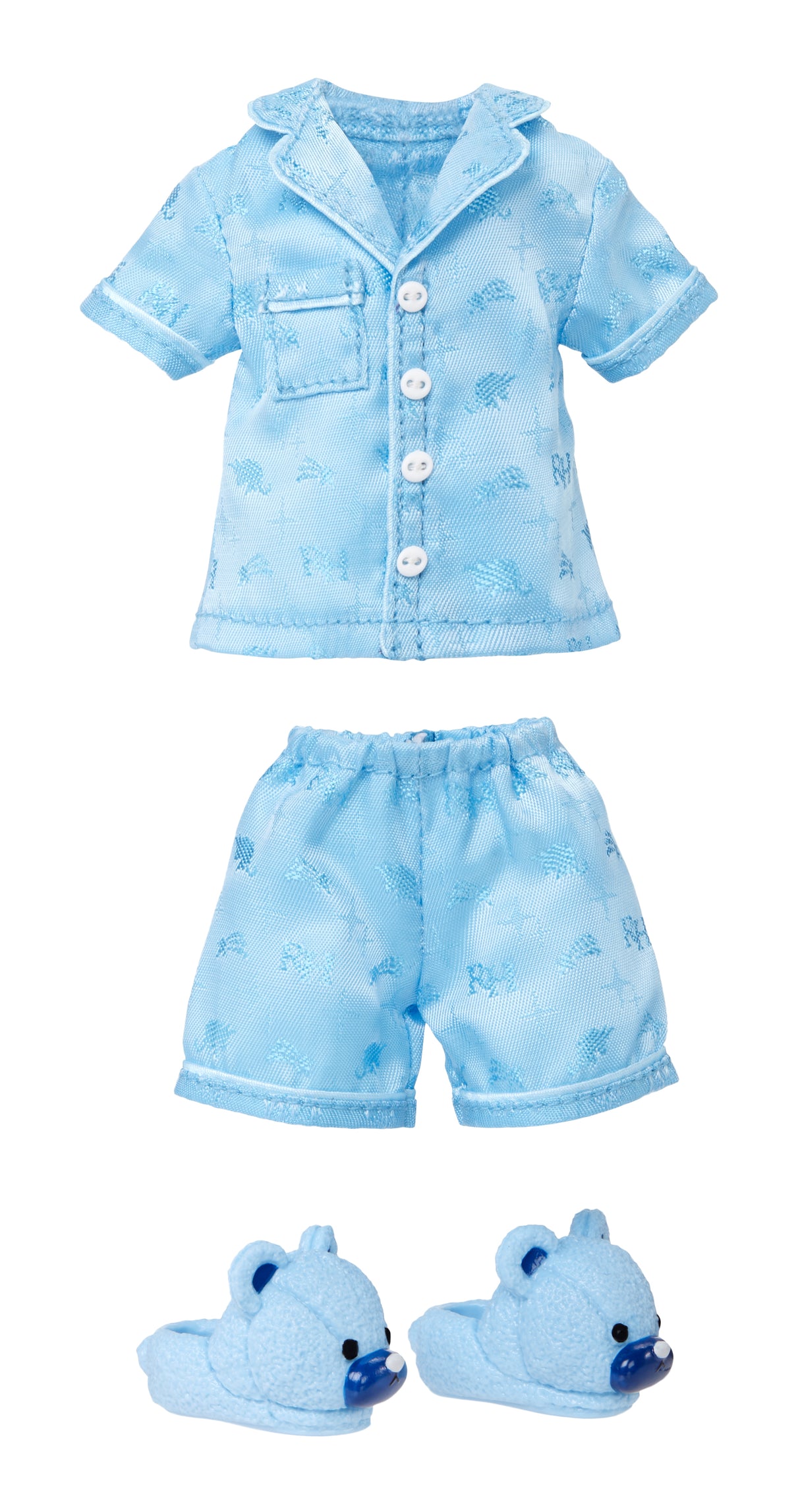 Junior High Pyjama Party - Poupée mannequin articulée 22 cm - Skyler (Bleue) - Nombreux accessoires - a partir de 4 ans