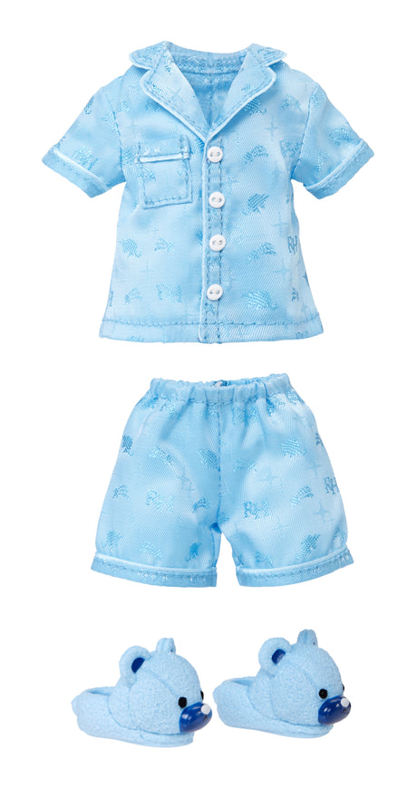 Junior High Pyjama Party - Poupée mannequin articulée 22 cm - Skyler (Bleue) - Nombreux accessoires - a partir de 4 ans