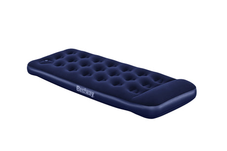 Matelas gonflable camping - BESTWAY - 1 place -185x76x22 cm avec pompe a pied intégrée