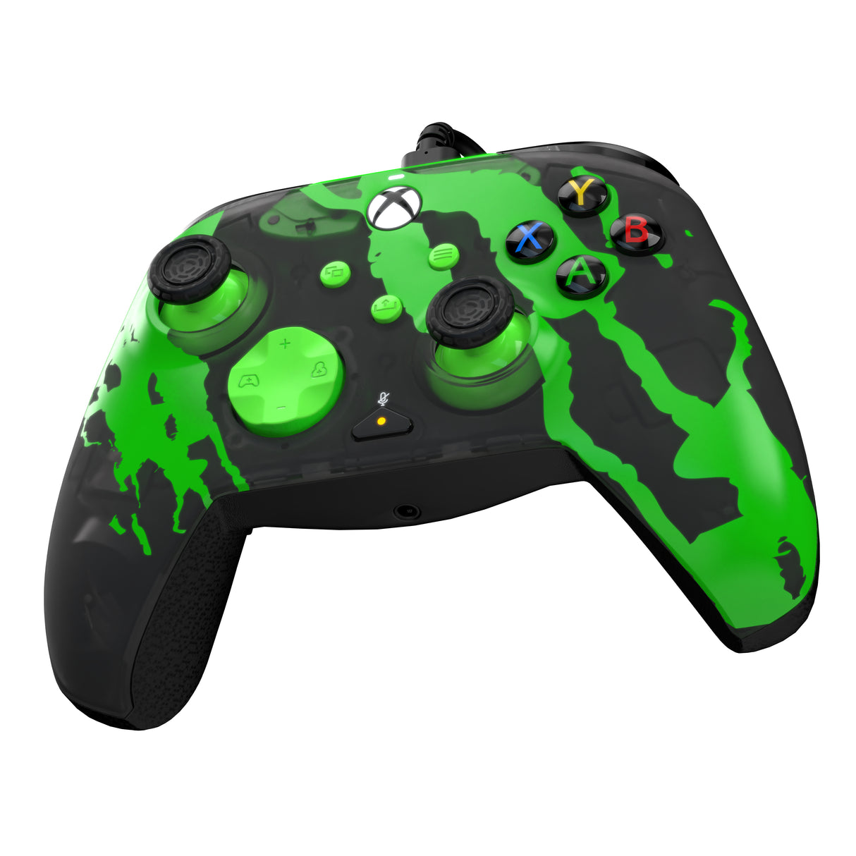Manette de jeu - Xbox - Rematch Glow Advanced - Filaire - Jolt Green - PDP