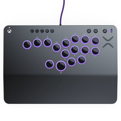 Manette de combat sans levier - Xbox - Victrix Pro KO Leverless Fight Stick - Gris