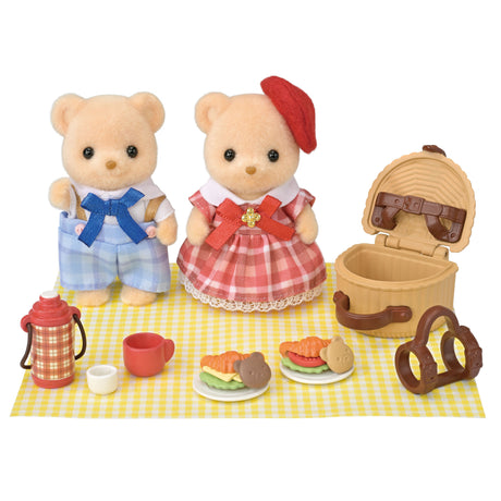 Le pique-nique gourmand des Ours Biscuit - Sylvanian Families - 5852