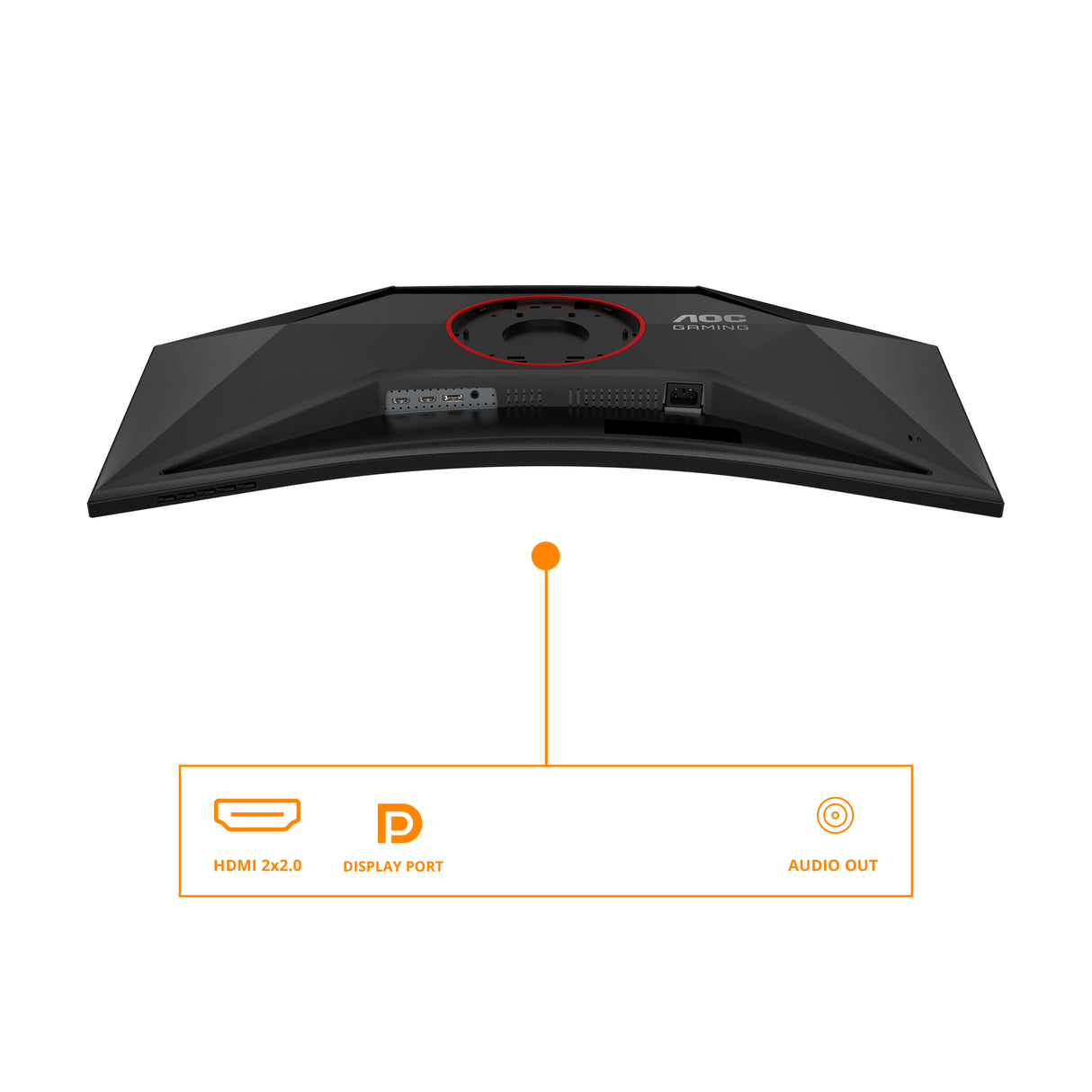 Ecran PC Gamer incurvé - AOC - 34'' - WQHD - 180Hz - Dalle Fast VA - 0,5ms - Réglable en hauteur - CU34G4