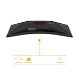 Ecran PC Gamer incurvé - AOC - 34'' - WQHD - 180Hz - Dalle Fast VA - 0,5ms - Réglable en hauteur - CU34G4