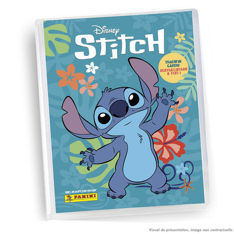 Pack démarrage de collection - PANINI - STITCH TC - 1 classeur + 2 pochettes - 12 cartes + 1 carte EL