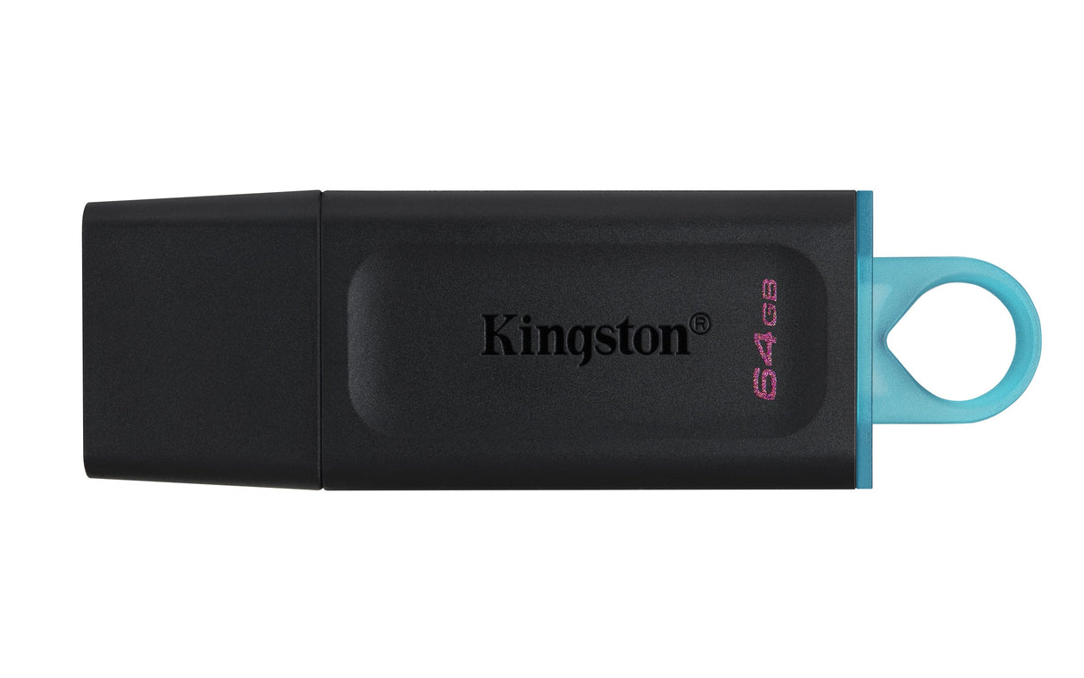 Clé USB 3.2 Kingston DataTraveler Exodia - 64Go (Bleu/Noir)
