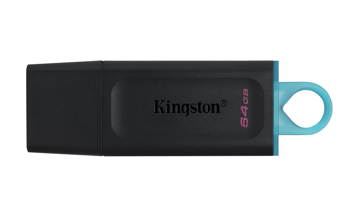 Clé USB 3.2 Kingston DataTraveler Exodia - 64Go (Bleu/Noir)