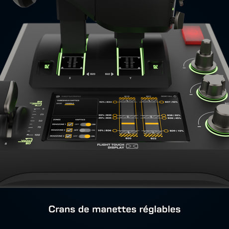 Systeme de simulation HOTAS premium - TURTLE BEACH - VelocityOne™ Flightdeck - Pour PC Windows 10 et 11