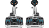 Joystick spatial - THRUSTMASTER - Sol-R 2 HOSAS Space Sim Duo - Ambidextre - 88 boutons - Technologie H.E.A.R.T. 16 bits