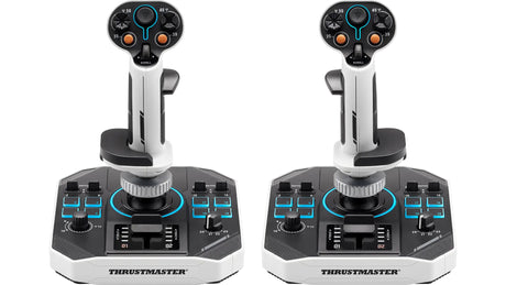 Joystick spatial - THRUSTMASTER - Sol-R 2 HOSAS Space Sim Duo - Ambidextre - 88 boutons - Technologie H.E.A.R.T. 16 bits