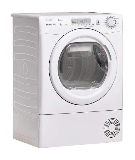 Seche-linge pompe a chaleur CANDY EY EH8N1DE-S - 8 kg - Bac EasyCase - Connecté - Blanc