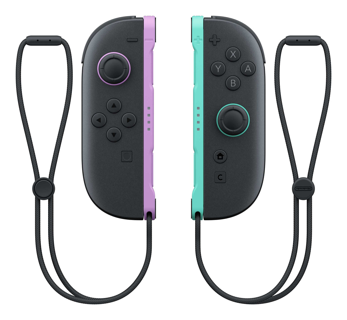 Paire de manettes Joy-Con 2 Violet Clair & Vert Clair pour Nintendo Switch 2
