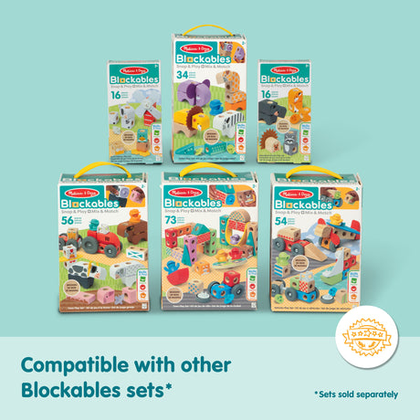 Les Véhicules Melissa And Doug 54 Pieces