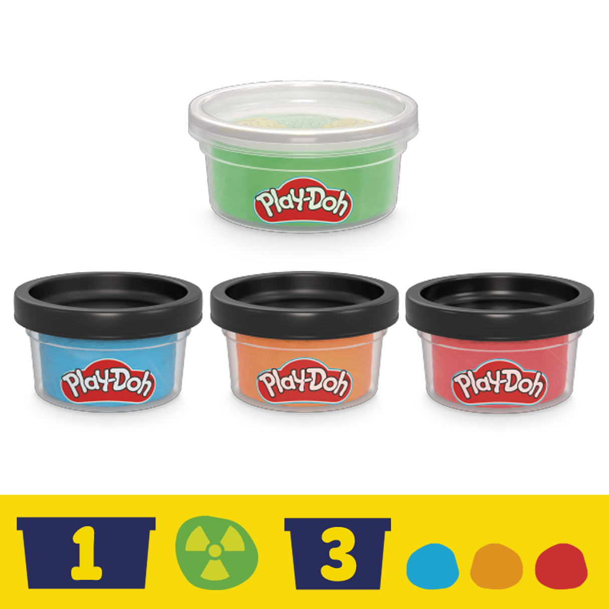 Play-Doh Hulk Écrase tout, coffret pâte a modeler avec figurine Hulk, a partir de 4 ans, Marvel