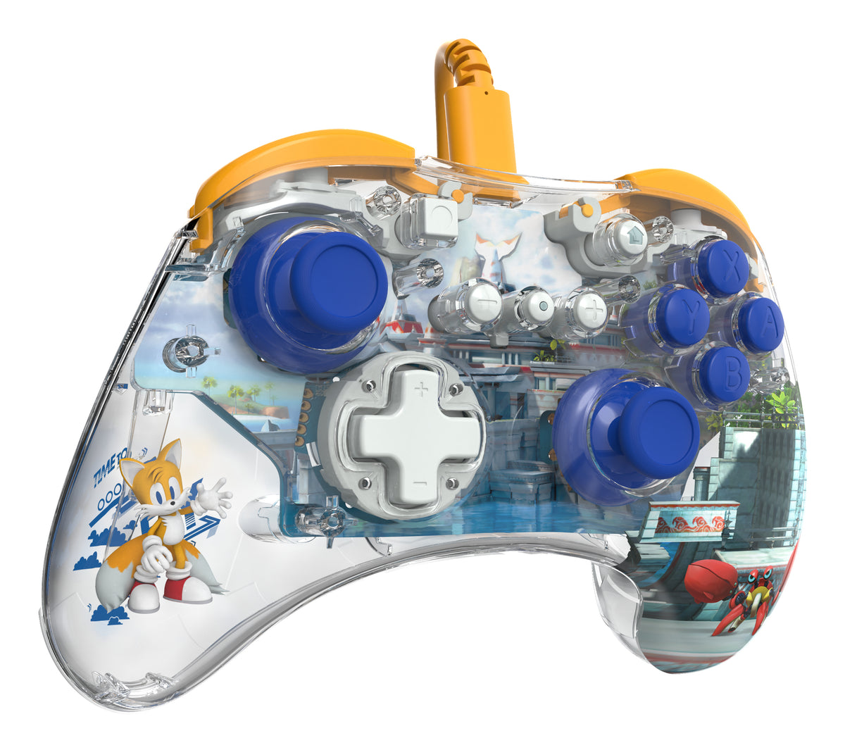 Manette filaire pour Nintendo Switch™ - PDP - Realmz Tails - Éclairage LED