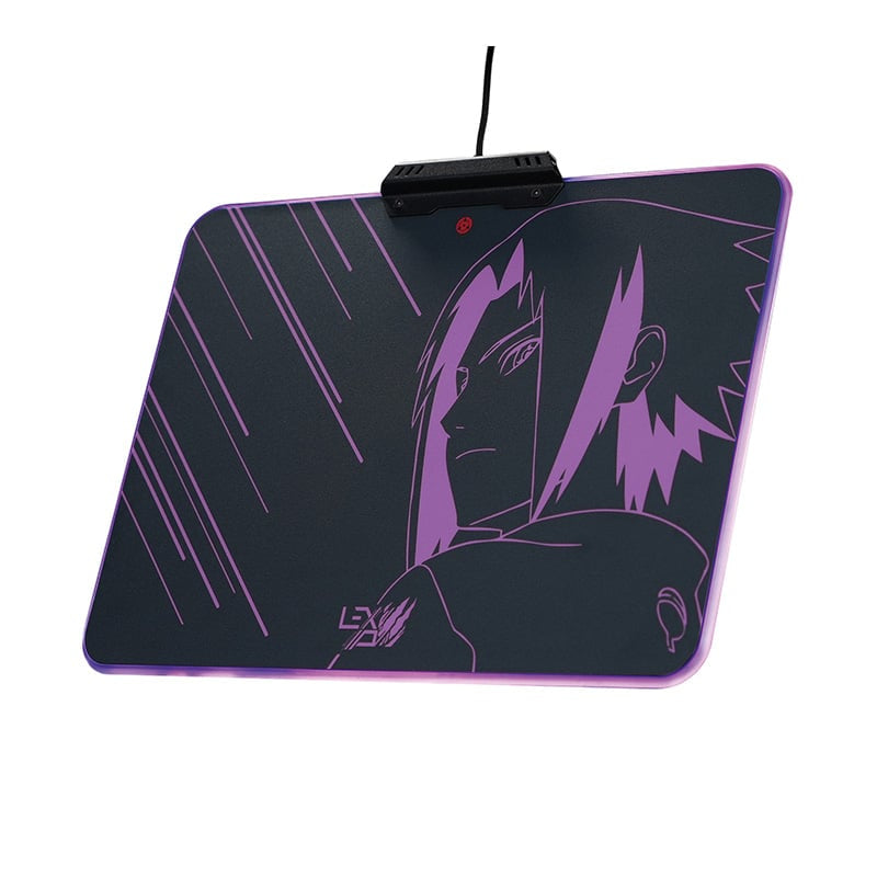 Tapis de Souris Lexip Tsume Naruto Shippuden Sasuke  - Taille M (Noir)