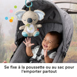 Fisher-Price - Doudou Koala a emporter - Veilleuse musicale en peluche - Fisher-Price - JBD65