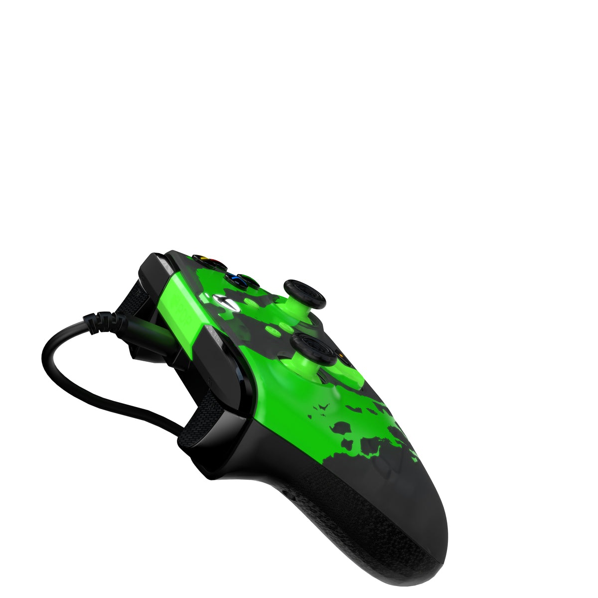 Manette de jeu - Xbox - Rematch Glow Advanced - Filaire - Jolt Green - PDP