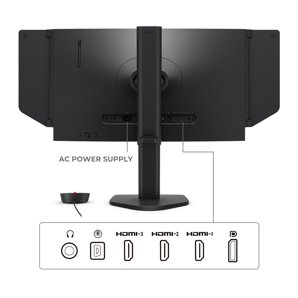 Ecran 25" BenQ Zowie XL2566X+ Full HD 400Hz (Noir)