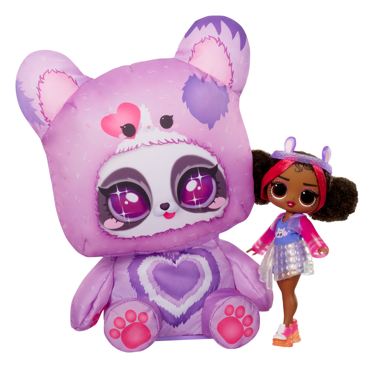 L.O.L. Surprise - Poupée Tweens Costume - Houps Cutie - Poupée de 17cm + animal gonflable - Surprise a découvrir - 4 modeles a colle
