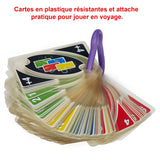 Mattel Games - UNO H20 TO GO - Uno Sport Jeu De Cartes - Jeu De Cartes Famille - 7 Ans Et + - P1703 - Jeux de cartes mattel uno P170