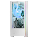 Boitier Grand Tour E-ATX Mars Gaming MC-Ultra RGB avec panneaux vitrés (Blanc)