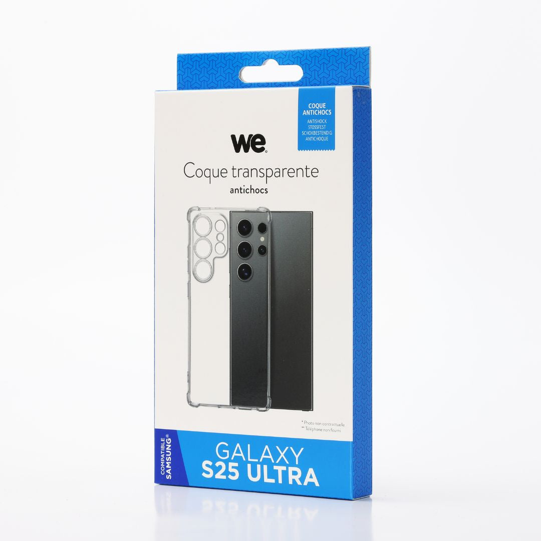 WE Coque de protection TPU SAMSUNG GALAXY S25 ULTRA Transparent