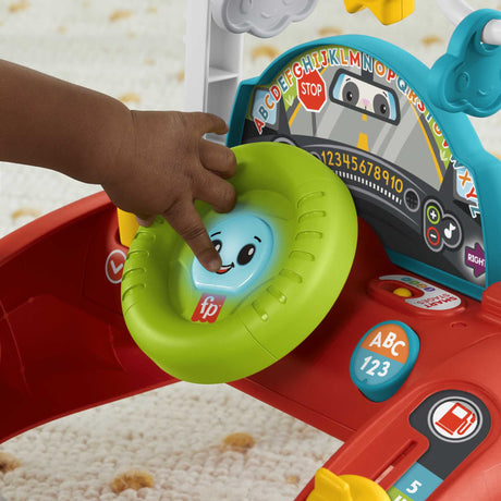 Fisher-Price-Trotteur a 2 côtés Rythme Stable et Régulier HJP43