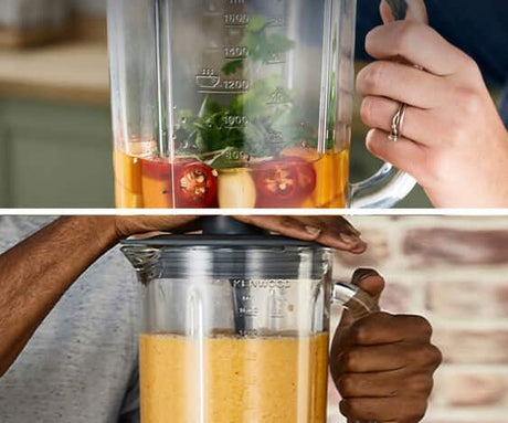 Accessoire blender verre 1,6L pour robot pâtissier KENWOOD KAH359GL - 4 lames