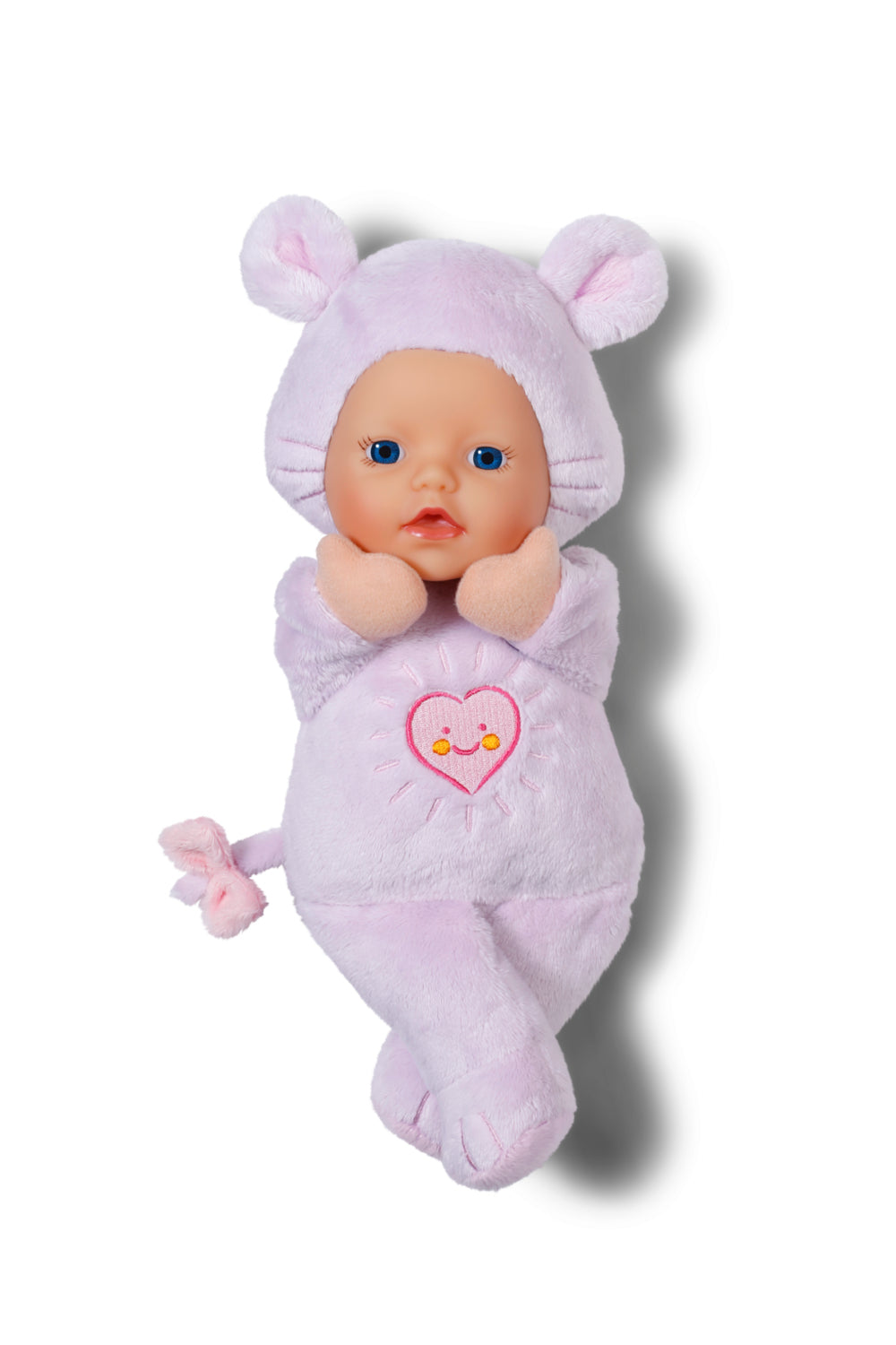 Poupon - BABY BORN - Poupon Souris - Petites oreilles douces et poches pour les doigts - 26 cm - Nouveau-né