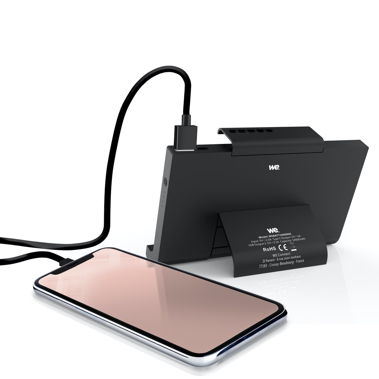 Batterie de secours pour Nintendo SWITCH - 10000mAh - 1 USB + 1 USB-C 3.1A - cha