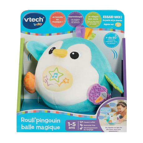 VTECH BABY -  ROULI'PINGOUIN BALLE MAGIQUE - Multicolore