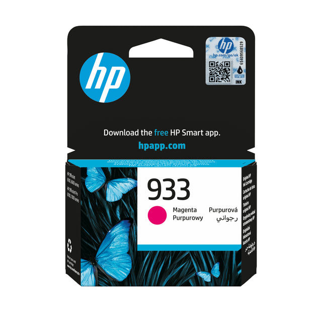 HP 933 Cartouche d'encre magenta authentique (CN059AE) pour HP OfficeJet 7100