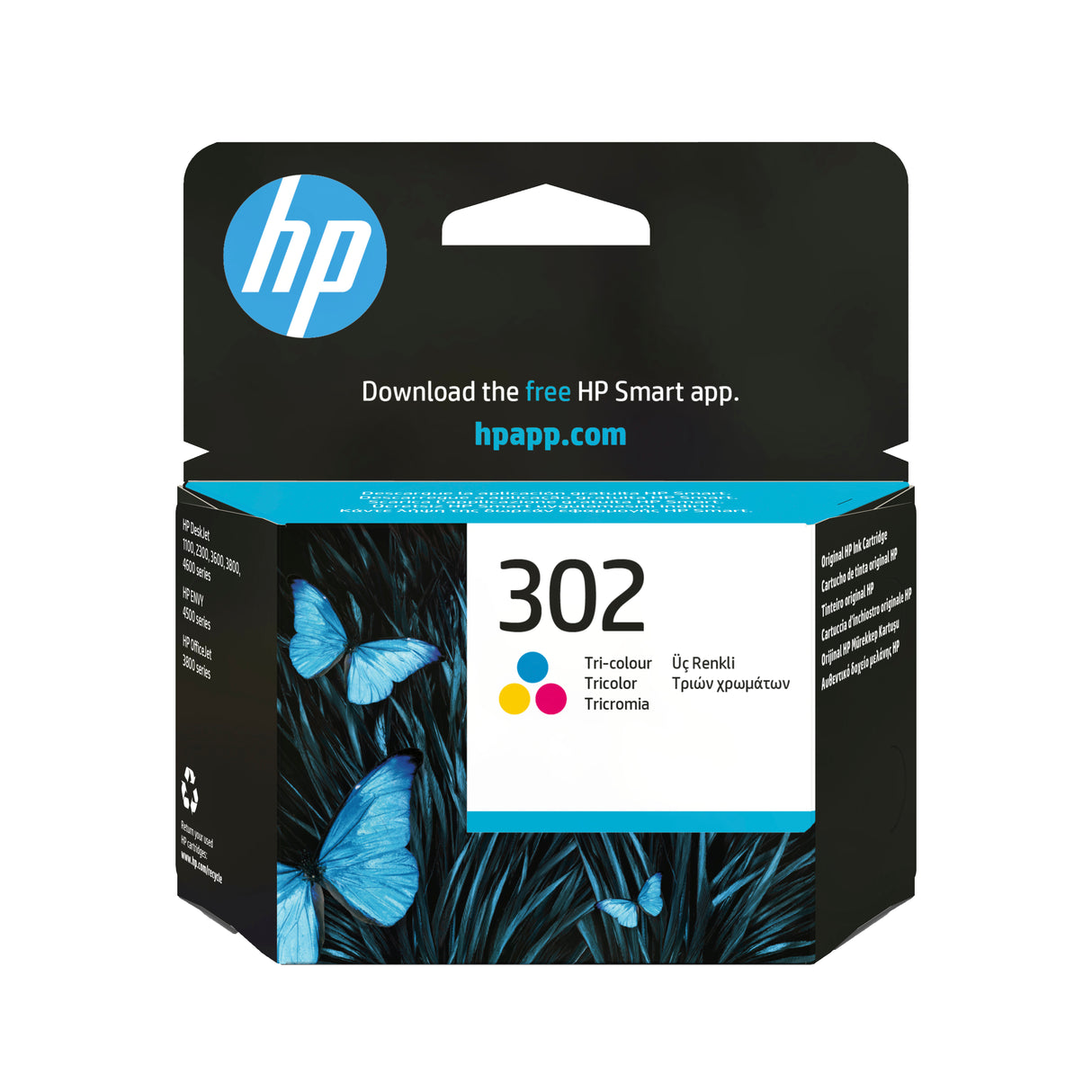 Cartouche d'encre HP 302 (3 Couleurs)