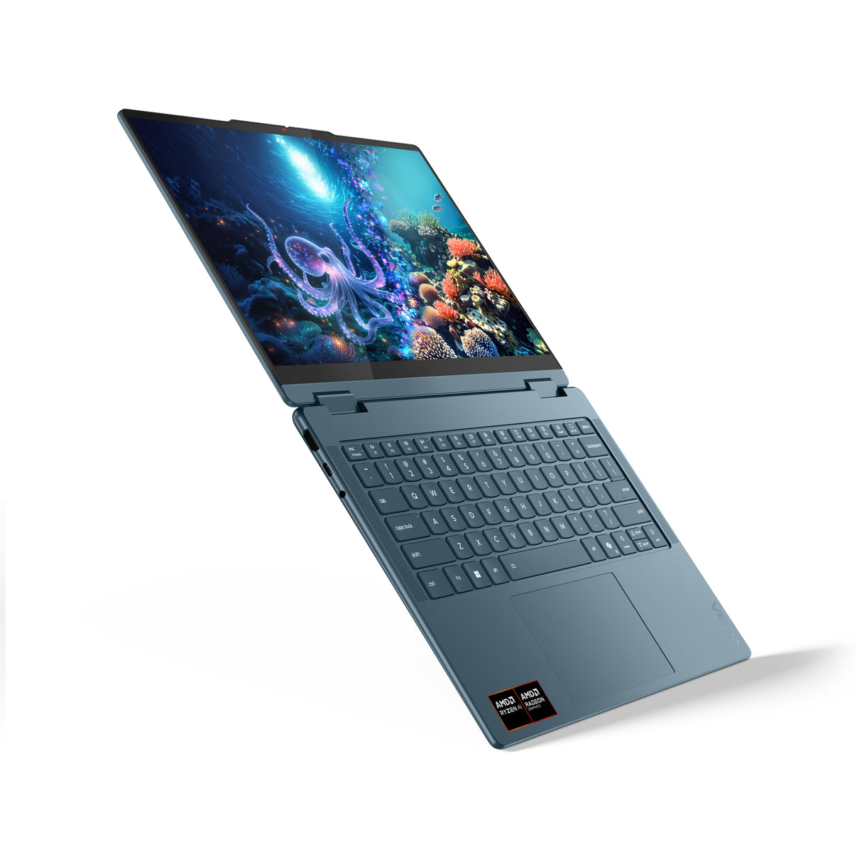 PC Portable LENOVO Yoga 7 2-in-1 14AKP10 | Windows 11 - 14'' OLED Tactile - Ryzen 7 AI 350 - Copilot+ - 16 Go - 512 Go - AZERTY