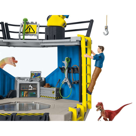 Grande station de recherche Dino, coffret de 72 pieces, jouets, Des 5 ans, Schleich 41462 Dinosaurs