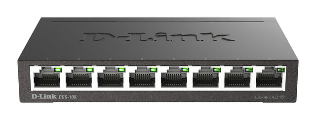 D-Link Switch 8 ports gigabit DGS108