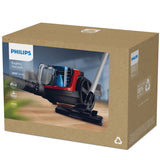 Aspirateur sans sac PHILIPS - FC9330/09 - Série 3000 PowerPro Compact - 900W - 76db - Rouge
