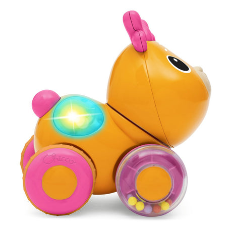 CHICCO - Faon Sprint&go - Orange et rose - Des 6 mois