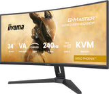 Ecran incurvé 34" Iiyama G-Master Gold Phoenix GCB3486WQSCP-B1 UWQHD 240Hz (Noir)