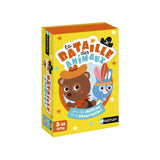 Jeu de Cartes - NATHAN - La Bataille des Animaux - Animaux rigolos - 3 ans et plus