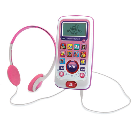 Baladeur musical éducatif VTECH V.Pod Kid Do, Ré, Mi rose - Pour enfants de 3 a 6 ans